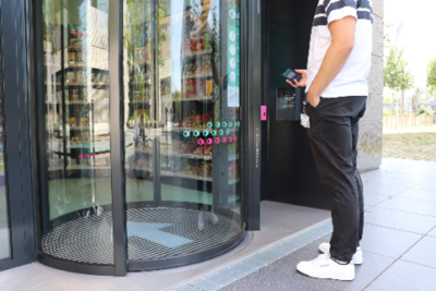 Zugang in die shop.box mittels zuvor generierte QR-Code in der shop.box App