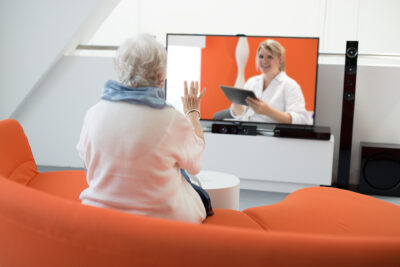 Online-Videoberatung © Fraunhofer IAO | Ludmilla Parsyak